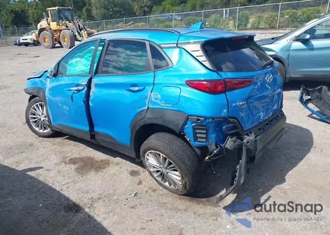 2020 Hyundai Kona Sel Plus z USA, uszkodzony, nr VIN KM8K62AA4LU526117